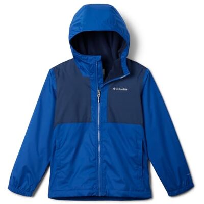 Columbia pojkar Rainy Trails Ii fleecefodrad jacka, Mountain Blue/Collegiate Navy Slub, XL Columbia pojkar Rainy Trails Ii fleecefodrad jacka, Mountain Blue/Collegiate Navy Slub, XL