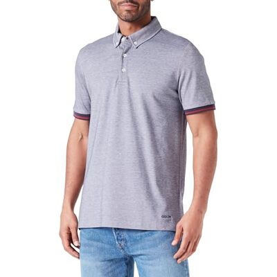 Geox Man M Polo Sky CAPT/Brill WHT_S, Sky Capt/Brill Wht, S Geox Man M Polo Sky CAPT/Brill WHT_S, Sky Capt/Brill Wht, S