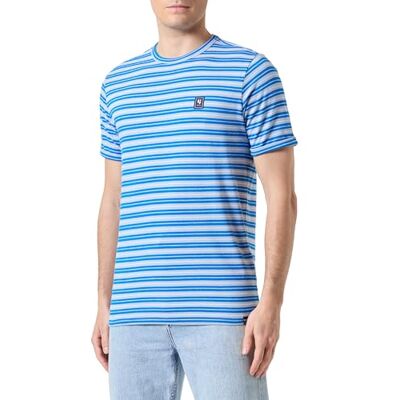 Garcia O41004_Mäns T-shirt ss, Dammblå, S Garcia O41004_Mäns T-shirt ss, Dammblå, S