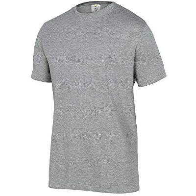 Deltaplus NAPOLGRPT T-shirt 100% bomull, grå, storlek S Deltaplus NAPOLGRPT T-shirt 100% bomull, grå, storlek S