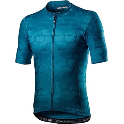 CASTELLI Pavé Jersey T-shirt för män, marinblå XS CASTELLI Pavé Jersey T-shirt för män, marinblå XS