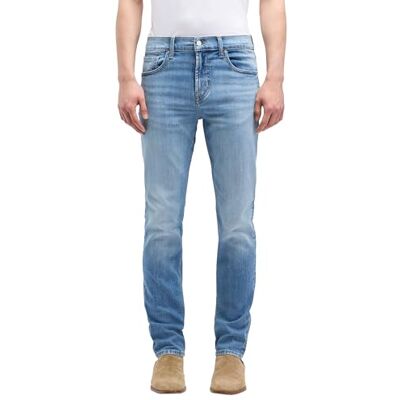 7 For All Mankind Slimmy Raincloud Jeans, Ljusblå, 28 W Män, Ljusblå, 28W 7 For All Mankind Slimmy Raincloud Jeans, Ljusblå, 28 W Män, Ljusblå, 28W