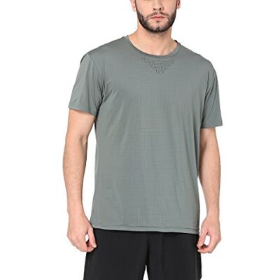 PUMA herr Energy Tech t-shirt grå, svart, S PUMA herr Energy Tech t-shirt grå, svart, S