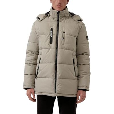 s.Oliver Quiltad jacka för män med huva, 8435, M s.Oliver Quiltad jacka för män med huva, 8435, M