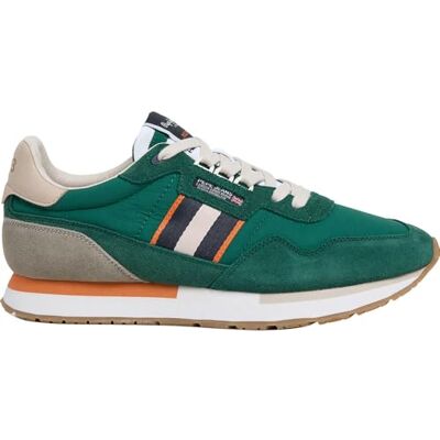 Pepe Jeans mäns Aiden Tape M Sneak, Green (Ivy Green), 8 UK Pepe Jeans mäns Aiden Tape M Sneak, Green (Ivy Green), 8 UK
