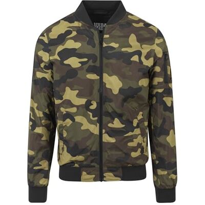 Urban Classics Herr Light Camo Jacka bomberjacka Urban Classics Herr Light Camo Jacka bomberjacka
