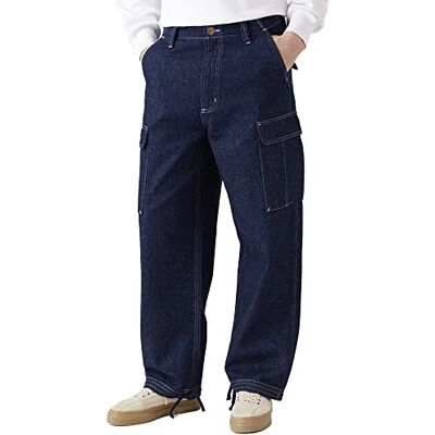 Wrangler Herr Casey Jones Cargo Pants, Indigo Rinse, W27/L32 Wrangler Herr Casey Jones Cargo Pants, Indigo Rinse, W27/L32