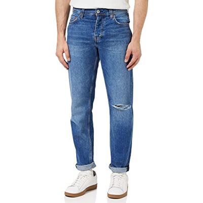 MUSTANG Albert Jeans herr, Mittelblau 585, 31W x 32L MUSTANG Albert Jeans herr, Mittelblau 585, 31W x 32L