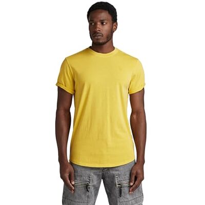 G-STAR RAW lash tshirt, Gul (Dk citron Gd D16396-2653-g388), XS G-STAR RAW lash tshirt, Gul (Dk citron Gd D16396-2653-g388), XS
