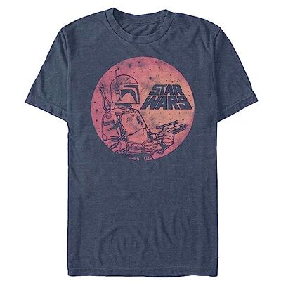 Star Wars T-shirt för män, Marinblå ljung, L Star Wars T-shirt för män, Marinblå ljung, L