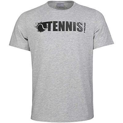 HEAD Teckensnitt T-shirt B, Grå., 128 HEAD Teckensnitt T-shirt B, Grå., 128