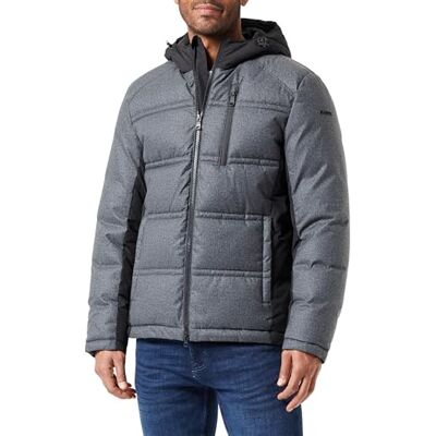 Geox M Radente Jacka, Grå pinstripe/svart, 54 Geox M Radente Jacka, Grå pinstripe/svart, 54