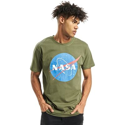 herr NASA Tee, OLIV, XS herr NASA Tee, OLIV, XS