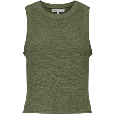 ONLY Onlsunny O-hals linne KNT Nca, Kalamata, 3XL ONLY Onlsunny O-hals linne KNT Nca, Kalamata, 3XL