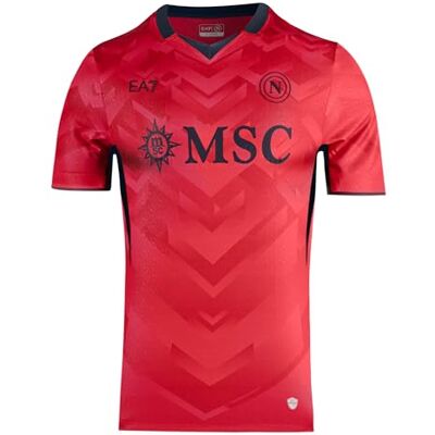 SSC NAPOLI smart millenials srl Borta målvakt T-shirt, EA7 officiell produkt, målsuniform för vuxna 2024/2025 S, Borta, S SSC NAPOLI smart millenials srl Borta målvakt T-shirt, EA7 officiell produkt, målsuniform för vuxna 2024/2025 S, Borta, S