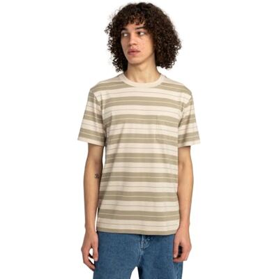 Element Kortärmad Ikon etikett etikett SS beige S stickad topp Element Kortärmad Ikon etikett etikett SS beige S stickad topp