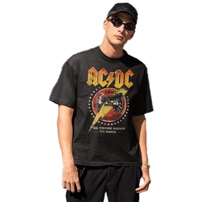 AC/DC T-shirt herr, svart, 3XL AC/DC T-shirt herr, svart, 3XL