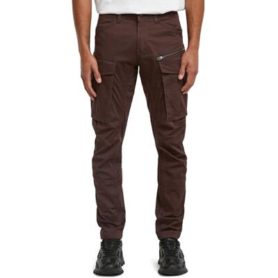 G-STAR RAW G-STAR Rovic Zip 3D Regular Tapered Byxor, Brun (Choklad Plum D02190-5126-g692), 36W / 32L G-STAR RAW G-STAR Rovic Zip 3D Regular Tapered Byxor, Brun (Choklad Plum D02190-5126-g692), 36W / 32L