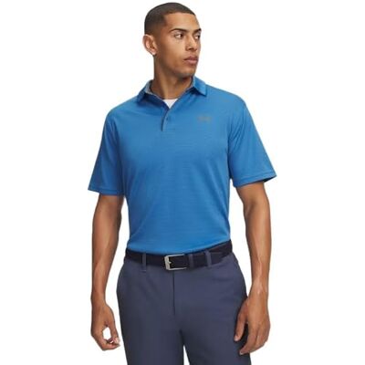 Under Armour Tech Polo Kortärmad Toppar Egeisk Blå/Grafit Storlek: XL Under Armour Tech Polo Kortärmad Toppar Egeisk Blå/Grafit Storlek: XL