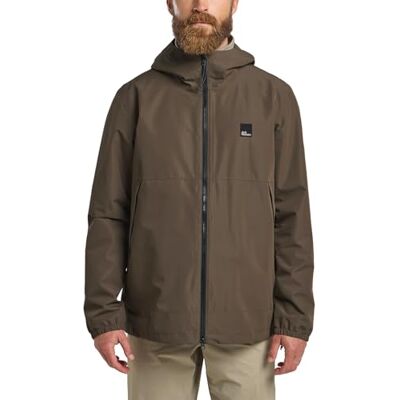 Jack Wolfskin Terraview 2l JKT M jacka, kallt kaffe, 3XL herr, Kallt kaffe, 3XL Jack Wolfskin Terraview 2l JKT M jacka, kallt kaffe, 3XL herr, Kallt kaffe, 3XL