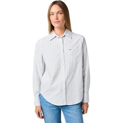 Wrangler 1 PKT skjorta, niagara mist, M Wrangler 1 PKT skjorta, niagara mist, M