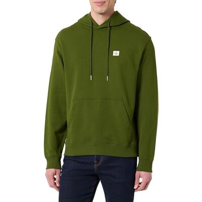 Calvin herr LS 350TERRY EU WHSL BADGE HOODIE LV04RC274G tröjor, GRÖN (medeltida skog), XL, Grön (medeltida skog), XL Calvin herr LS 350TERRY EU WHSL BADGE HOODIE LV04RC274G tröjor, GRÖN (medeltida skog), XL, Grön (medeltida skog), XL