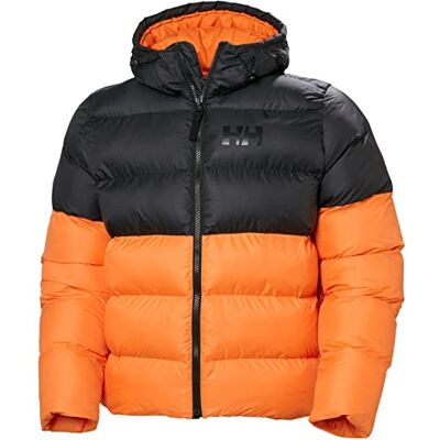 Helly Hansen herr Parkas Aktiv puffig jacka, Orange, S Helly Hansen herr Parkas Aktiv puffig jacka, Orange, S