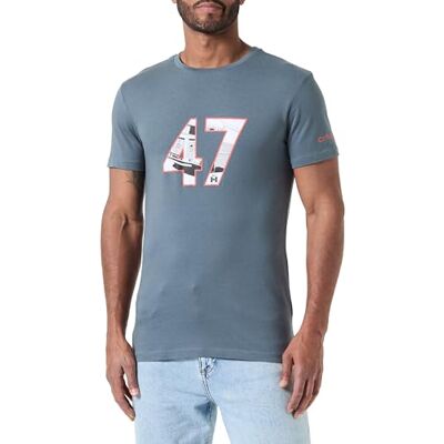 CITROËN O103085-J543 T-shirt 47 H typ tryck bred och logotyp på C24S herr stormigt läder storlek XL, Stormy Weather, XL CITROËN O103085-J543 T-shirt 47 H typ tryck bred och logotyp på C24S herr stormigt läder storlek XL, Stormy Weather, XL