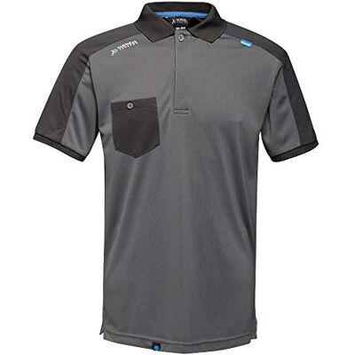Regatta Taktiska trådar professionell offensiv uppsugning polo, M, Seal Grey, 1 Regatta Taktiska trådar professionell offensiv uppsugning polo, M, Seal Grey, 1
