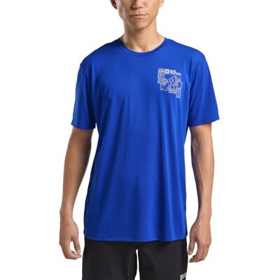 Jack Wolfskin Vonnan grafisk T M T-shirt, utforska vibrerande blå, s herr, Utforska vibrerande blå, S Jack Wolfskin Vonnan grafisk T M T-shirt, utforska vibrerande blå, s herr, Utforska vibrerande blå, S