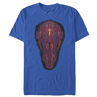 Marvel Unisex The Eternals Stained Glass Organic kortärmad T-shirt, Ljusblå, XXL Marvel Unisex The Eternals Stained Glass Organic kortärmad T-shirt, Ljusblå, XXL