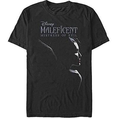 Disney Unisex Maleficent: Mistress Of Evil Logo Lockup Organic kortärmad T-shirt, svart, S Disney Unisex Maleficent: Mistress Of Evil Logo Lockup Organic kortärmad T-shirt, svart, S