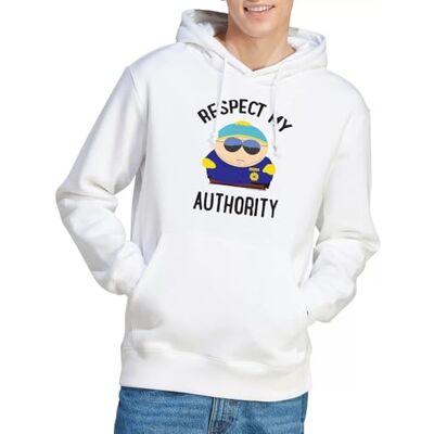 South Park Respect huvtröja, vit, Large, Vitt, L South Park Respect huvtröja, vit, Large, Vitt, L