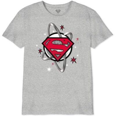 DC Comics T-shirt för pojkar, Melange grå, 12 �r DC Comics T-shirt för pojkar, Melange grå, 12 �r