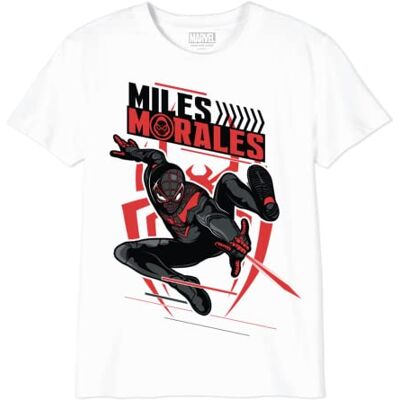 Marvel T-shirt för pojkar, Vitt och blått, 8 �r Marvel T-shirt för pojkar, Vitt och blått, 8 �r
