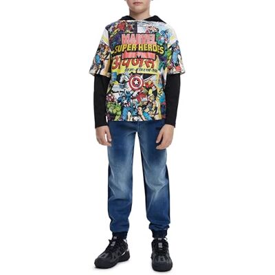 Desigual TS_Marvel MAGAZIN, 9019 Tutti Fruti, 7/8, Finishes, 8 años Desigual TS_Marvel MAGAZIN, 9019 Tutti Fruti, 7/8, Finishes, 8 años