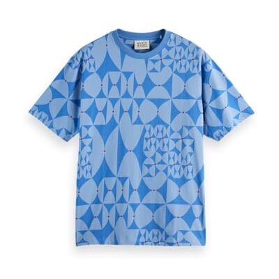 Scotch & Soda AOP Relaxed fit T-shirt, Diamond Blue Aop 410, S Scotch & Soda AOP Relaxed fit T-shirt, Diamond Blue Aop 410, S
