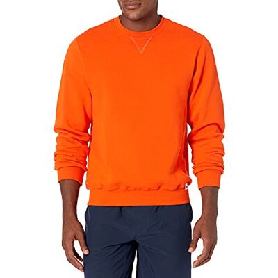 Russell Athletic herr Dri Power huvtröja fleece sweatshirt hoodie, Tröja, bränd orange, S Russell Athletic herr Dri Power huvtröja fleece sweatshirt hoodie, Tröja, bränd orange, S