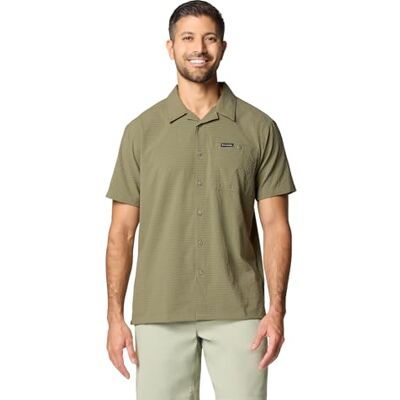Columbia mäns Utilizer kortärmad lägerskjorta, stengrön, medium, Stengrön, M Columbia mäns Utilizer kortärmad lägerskjorta, stengrön, medium, Stengrön, M