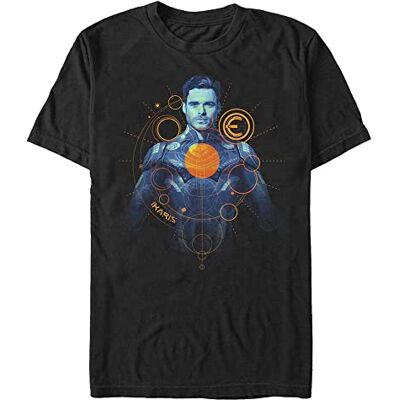 Marvel Unisex The Eternals-Ikaris orange ekologisk kortärmad t-shirt, svart, XL, svart, XL Marvel Unisex The Eternals-Ikaris orange ekologisk kortärmad t-shirt, svart, XL, svart, XL