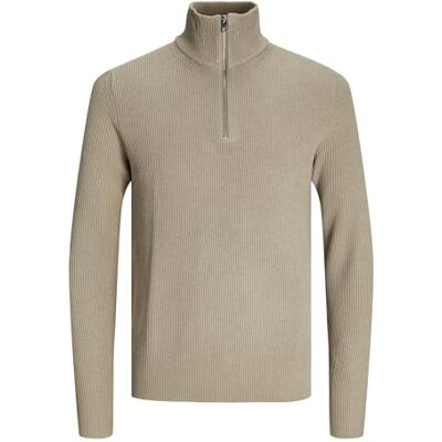 JACK & JONES herr Jjeperfect stickad halv dragkedja Sn stickad tröja, Porslin, S JACK & JONES herr Jjeperfect stickad halv dragkedja Sn stickad tröja, Porslin, S
