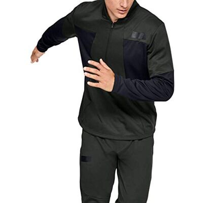 Under Armour Gametime fleecetröja för män 1/2 blixtlås svettabsorberande tröja Under Armour Gametime fleecetröja för män 1/2 blixtlås svettabsorberande tröja