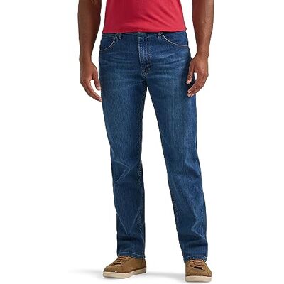 Wrangler Authentics herr avslappnade byxor, Blue Ocean Flex, 40W / 29L Wrangler Authentics herr avslappnade byxor, Blue Ocean Flex, 40W / 29L