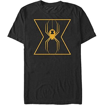 Marvel Unisex Avengers Classic-Black Orange ekologisk kortärmad t-shirt, S, svart, S Marvel Unisex Avengers Classic-Black Orange ekologisk kortärmad t-shirt, S, svart, S