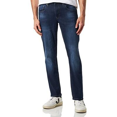 Garcia Denim jeans för män, Mörk använd, 28 Garcia Denim jeans för män, Mörk använd, 28