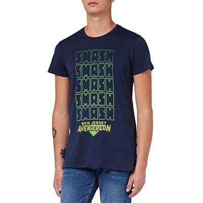 Marvel T-shirt herr, Marin, XS Marvel T-shirt herr, Marin, XS