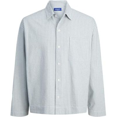 JACK & JONES Jorcambridge boxy overshirt Ls, Skyway, M JACK & JONES Jorcambridge boxy overshirt Ls, Skyway, M