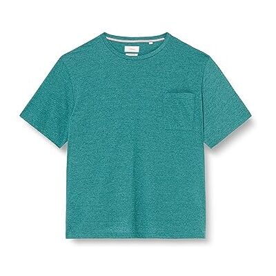 s.Oliver Kortärmad T-shirt för män, Grön, XXL s.Oliver Kortärmad T-shirt för män, Grön, XXL