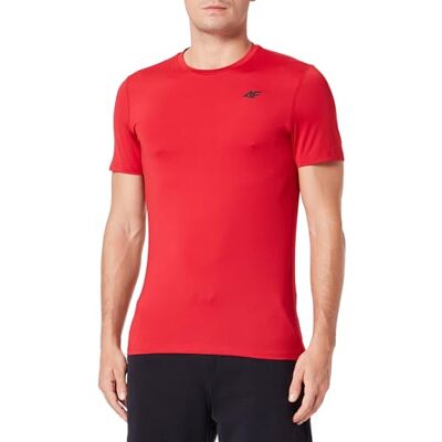4F T-tröja FNK M448 Red Herr XXL, Network, XXL 4F T-tröja FNK M448 Red Herr XXL, Network, XXL