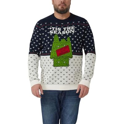 s.Oliver stor storlek jultröja med motiv från Peanuts®, 59a5, XXL s.Oliver stor storlek jultröja med motiv från Peanuts®, 59a5, XXL